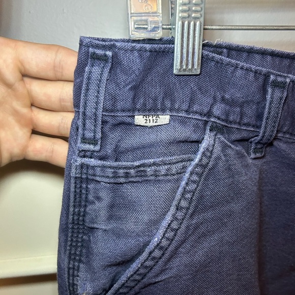 Vintage Carhartt Flame Resistant distressed baggy jeans - Picture 5 of 12